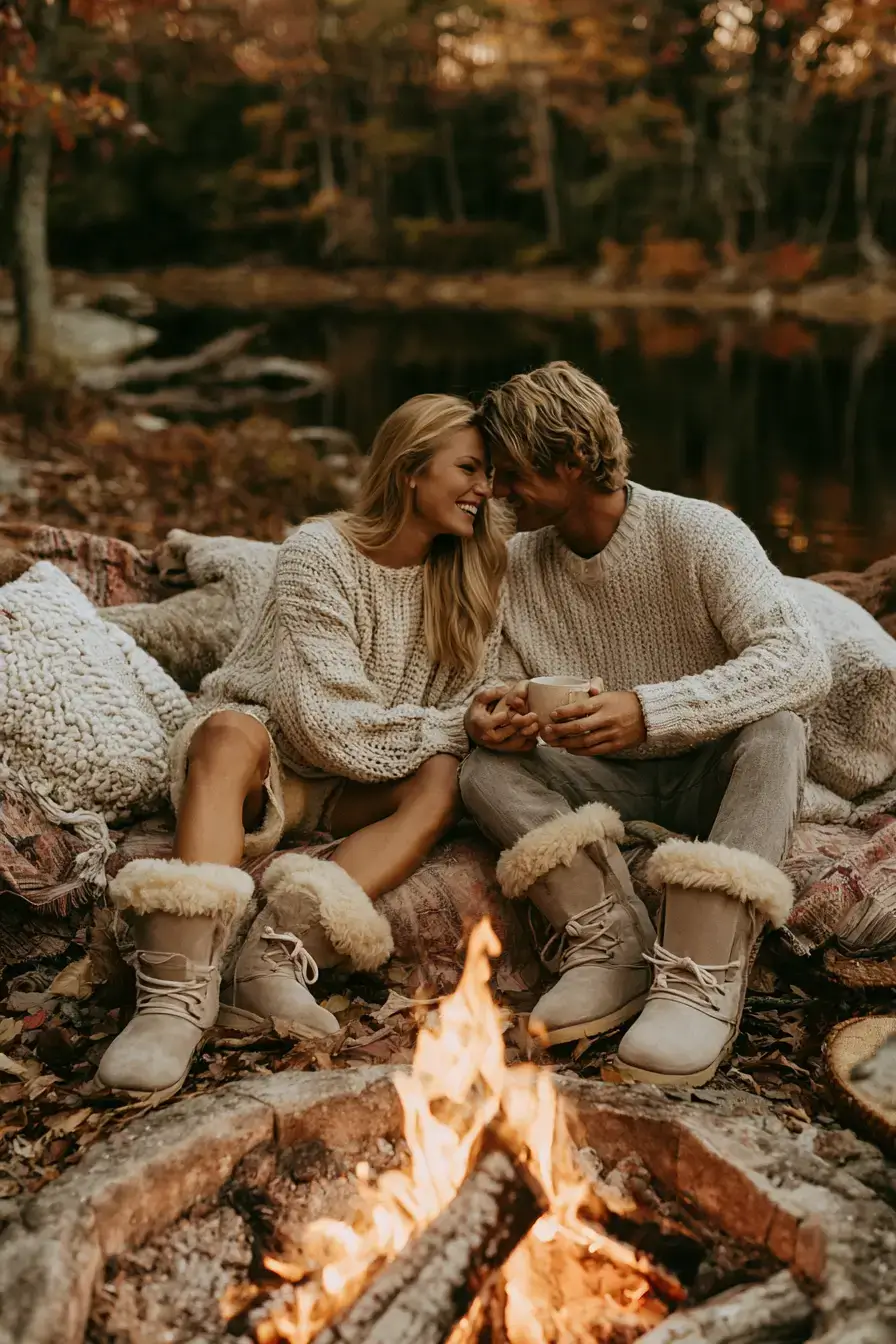 27 Fall Engagement Outfits That Feel Cozy and Romantic