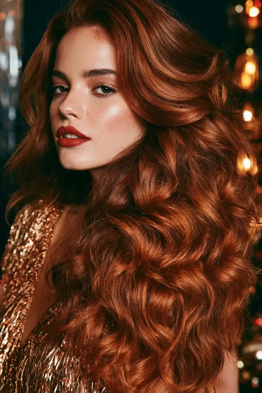 27 Christmas Party Hair Ideas to Shine This Holiday Season