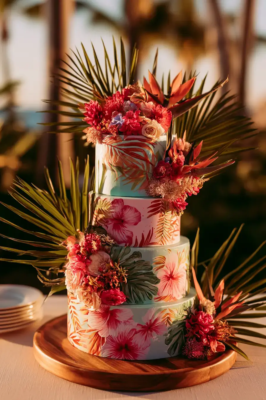 27 Stunning 4 Tier Wedding Cake Ideas to Inspire Your Celebration