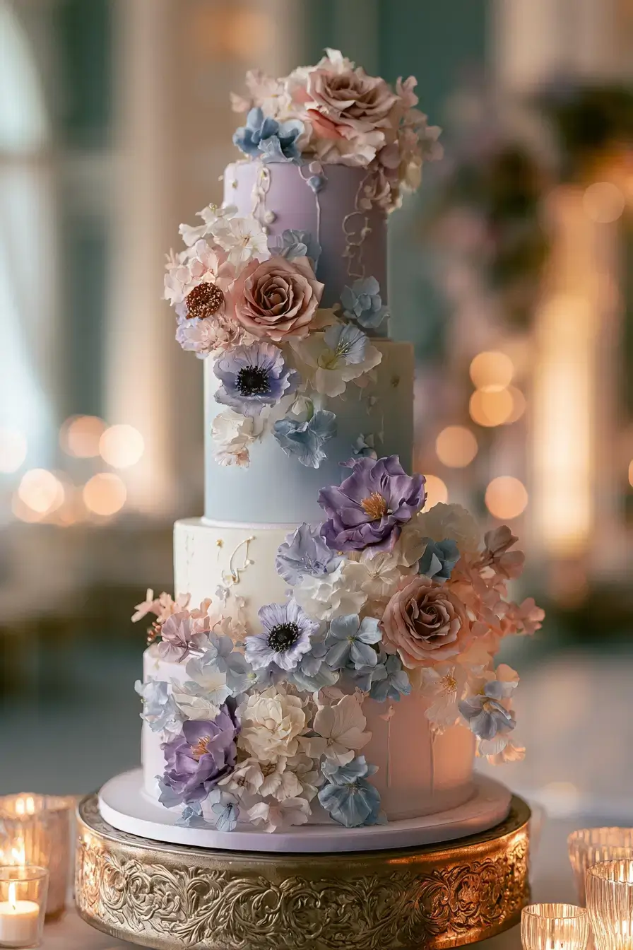 27 Stunning 4 Tier Wedding Cake Ideas to Inspire Your Celebration