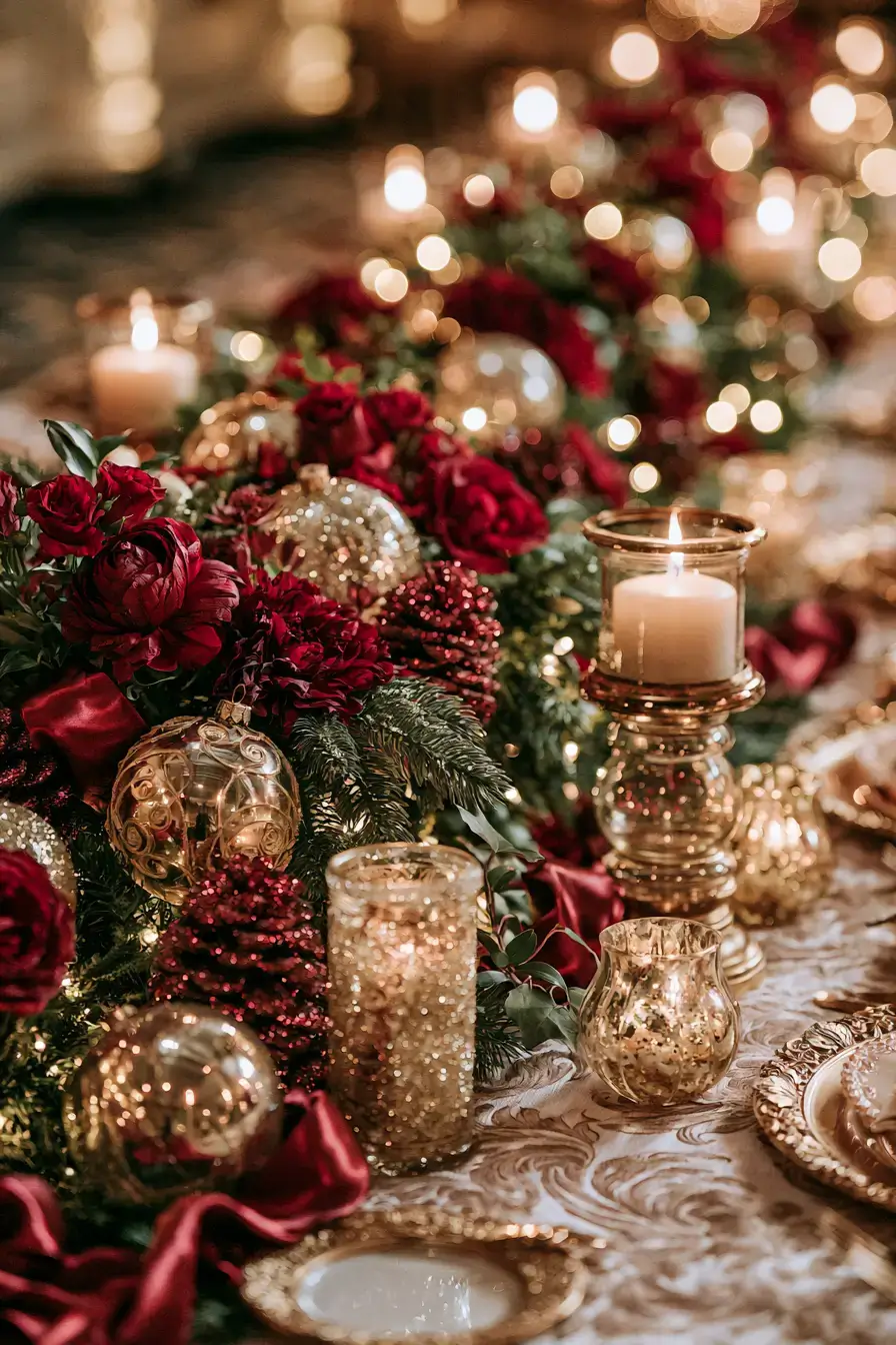 27 Elegant Christmas Wedding Centerpieces You'll Love This Holiday Season