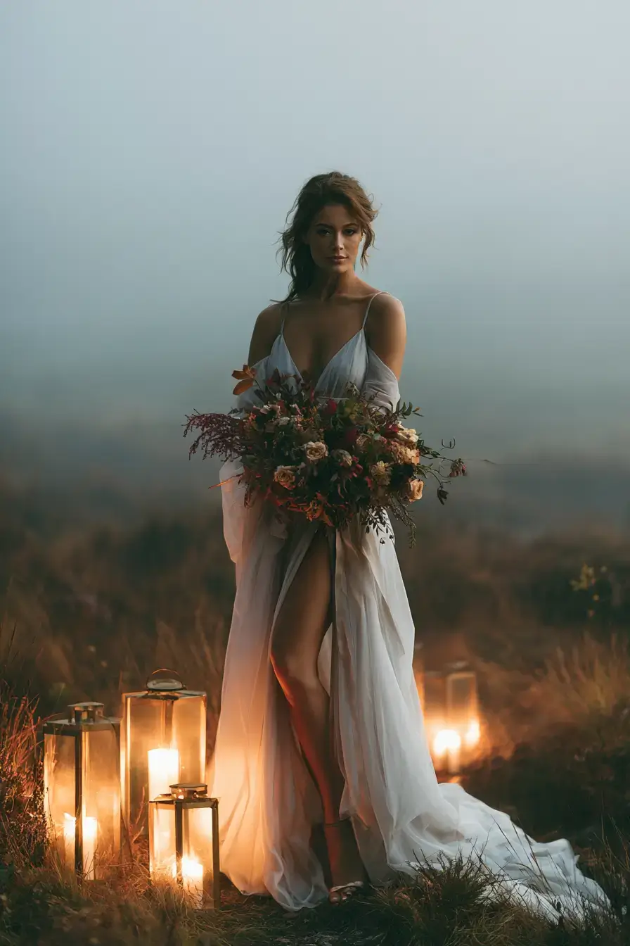 27 Elegant Halloween Wedding Inspirations for a Sophisticated October Wedding
