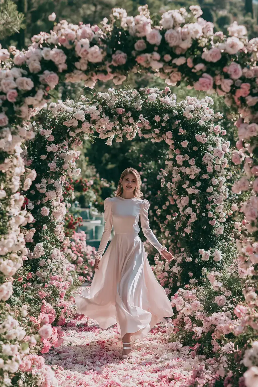 27 Luxury Satin Wedding Dress with Sleeves to Elevate Your Bridal Style