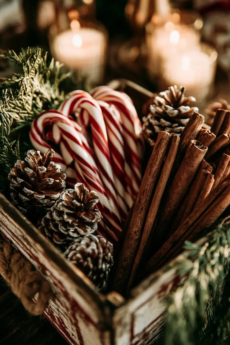 27 Candy Cane Centerpiece Ideas to Make Your Holiday Table Shine