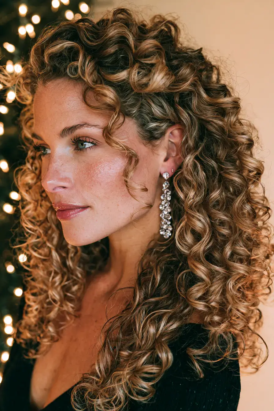 27 Christmas Party Hair Ideas to Shine This Holiday Season