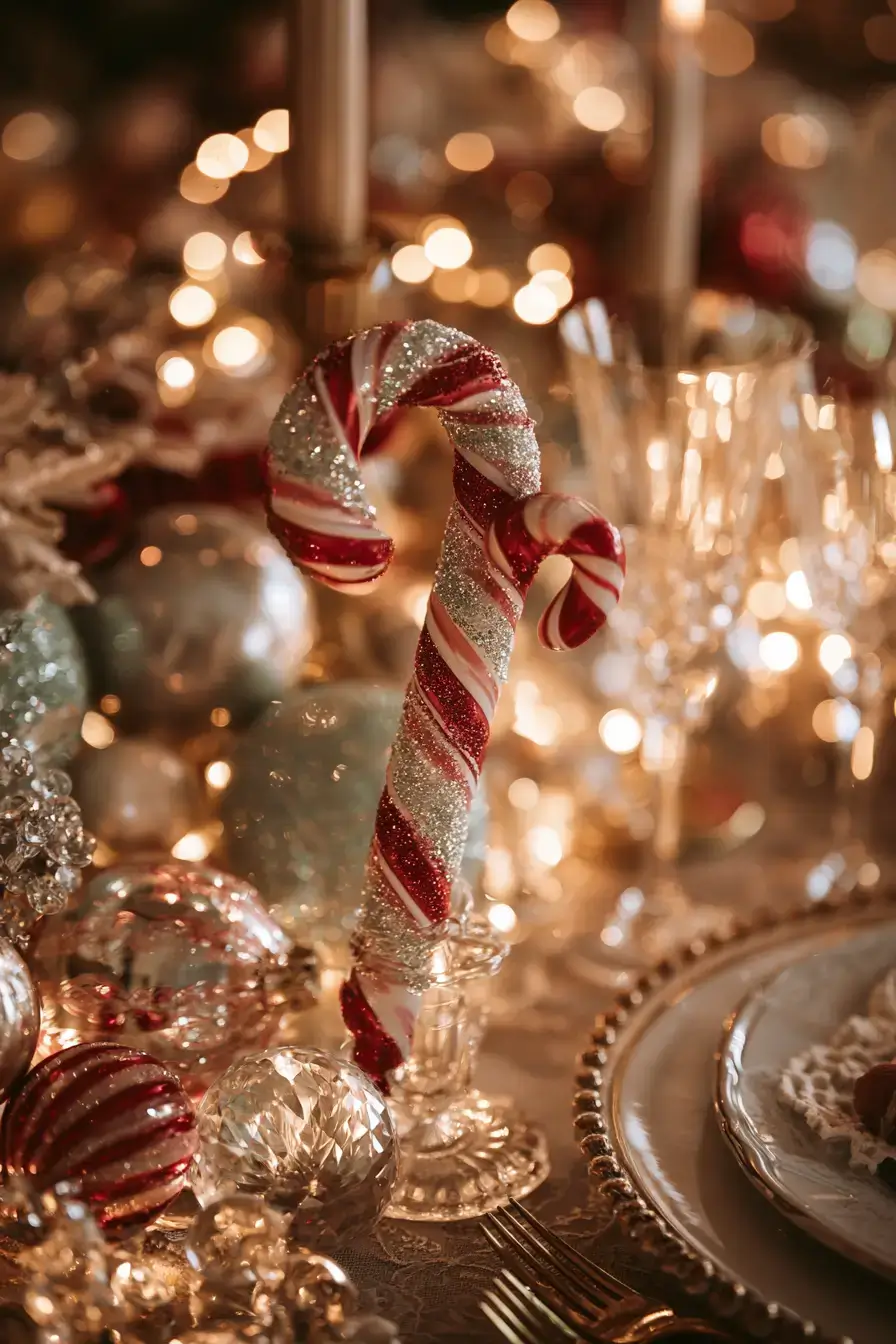 27 Candy Cane Centerpiece Ideas to Make Your Holiday Table Shine