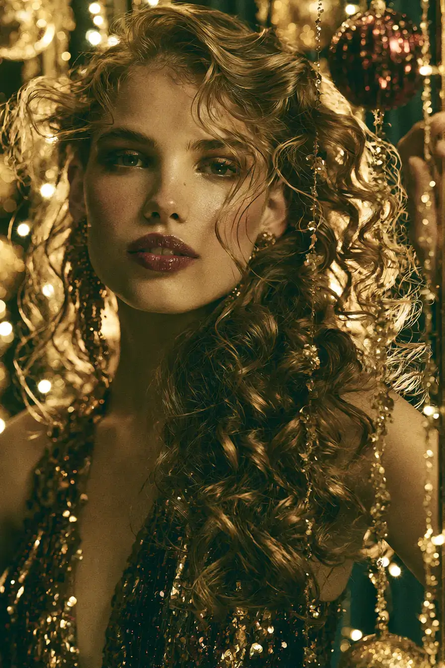 27 Christmas Party Hair Ideas to Shine This Holiday Season