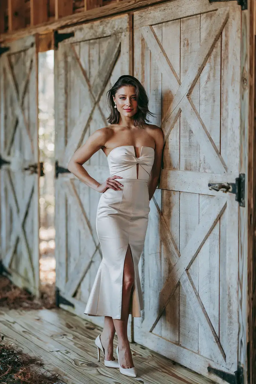 27 Chic Barn Wedding Guest Outfit Ideas You'll Love