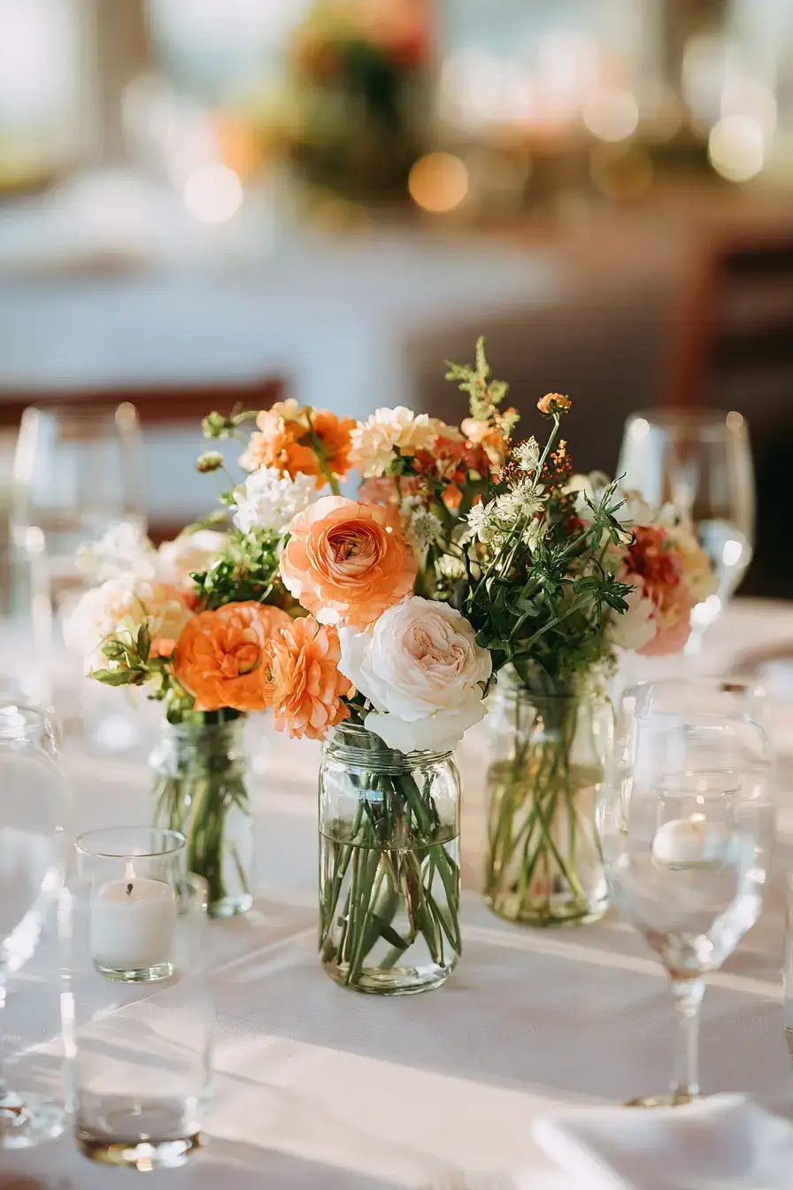 27 Bud Vase Wedding Centerpiece Ideas for a Romantic Reception