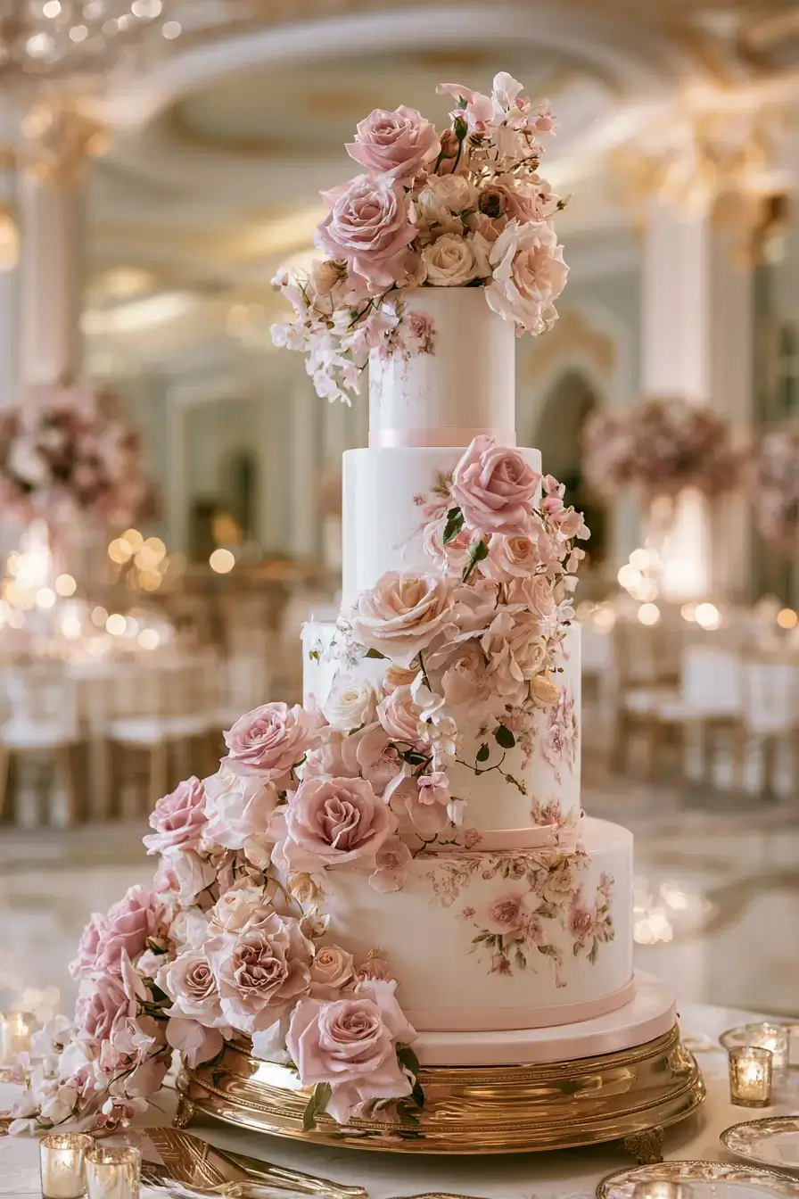 27 Stunning 4 Tier Wedding Cake Ideas to Inspire Your Celebration