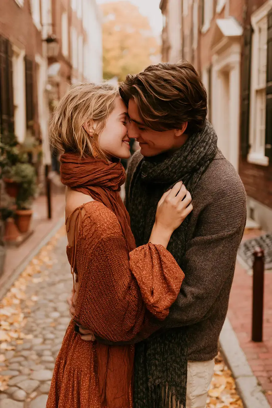 27 Fall Engagement Outfits That Feel Cozy and Romantic