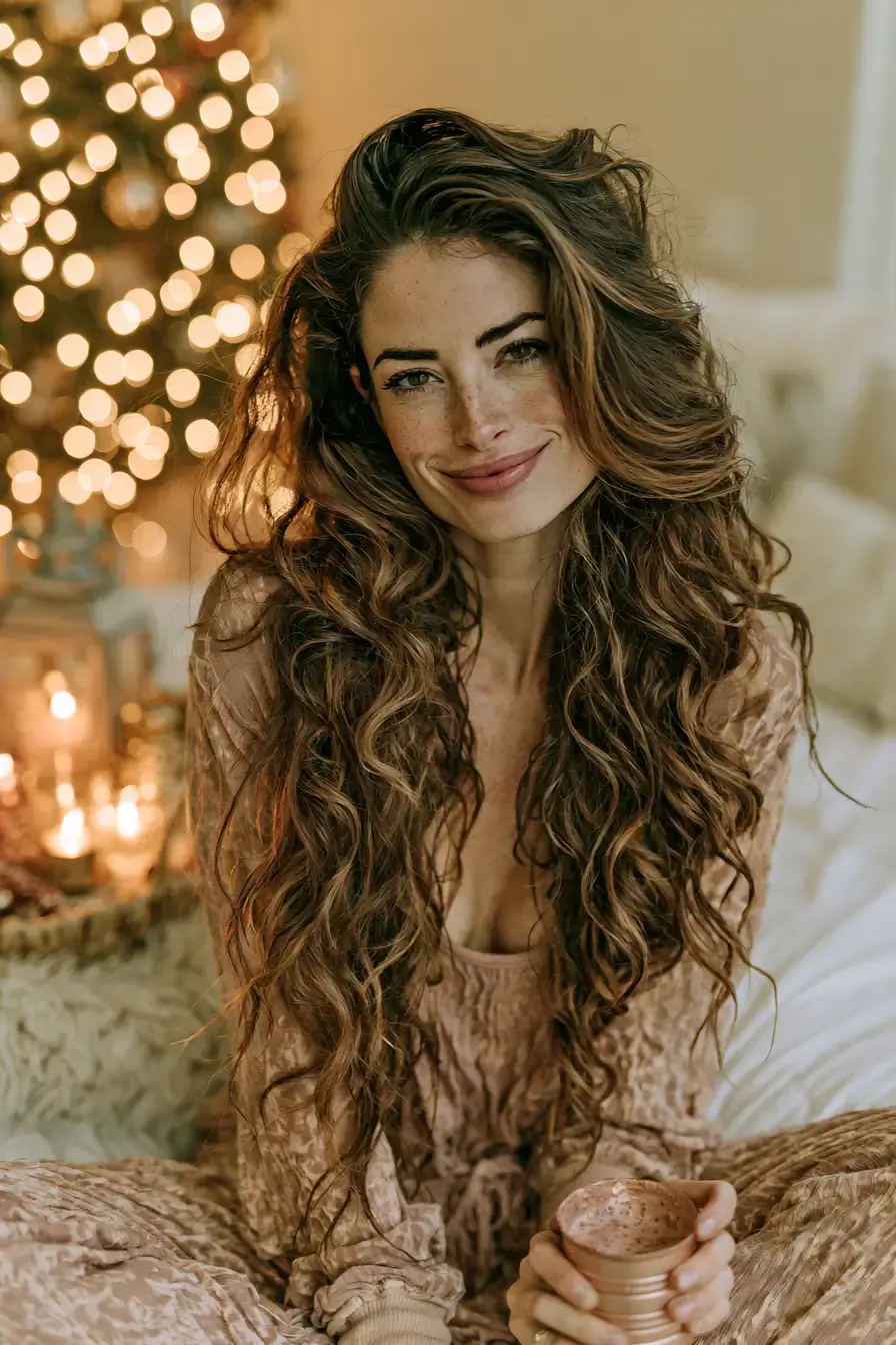 27 Christmas Party Hair Ideas to Shine This Holiday Season