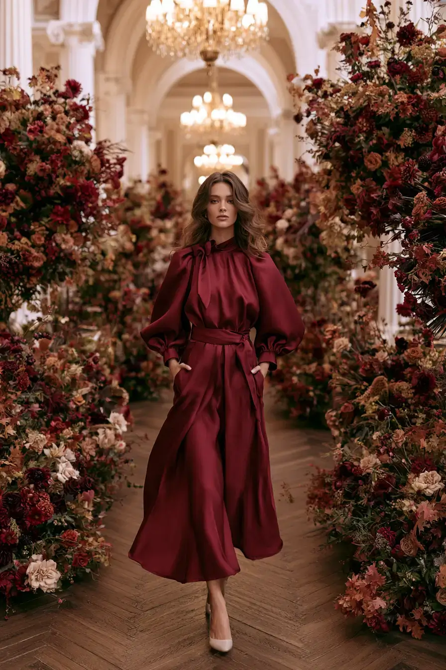 27 Beautiful October Wedding Guest Dress Ideas for Women