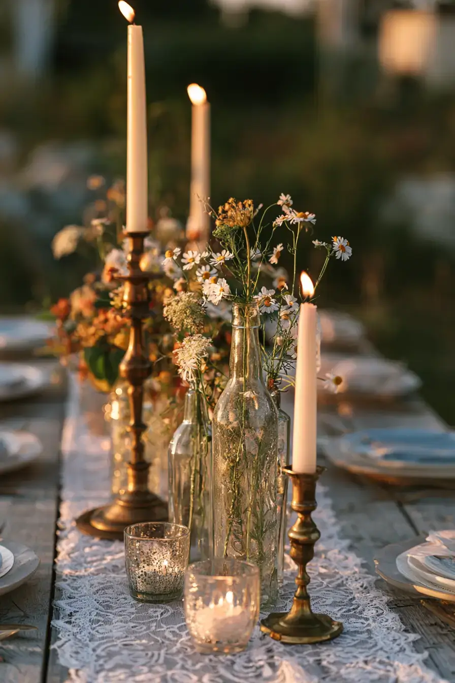 27 Bud Vase Wedding Centerpiece Ideas for a Romantic Reception
