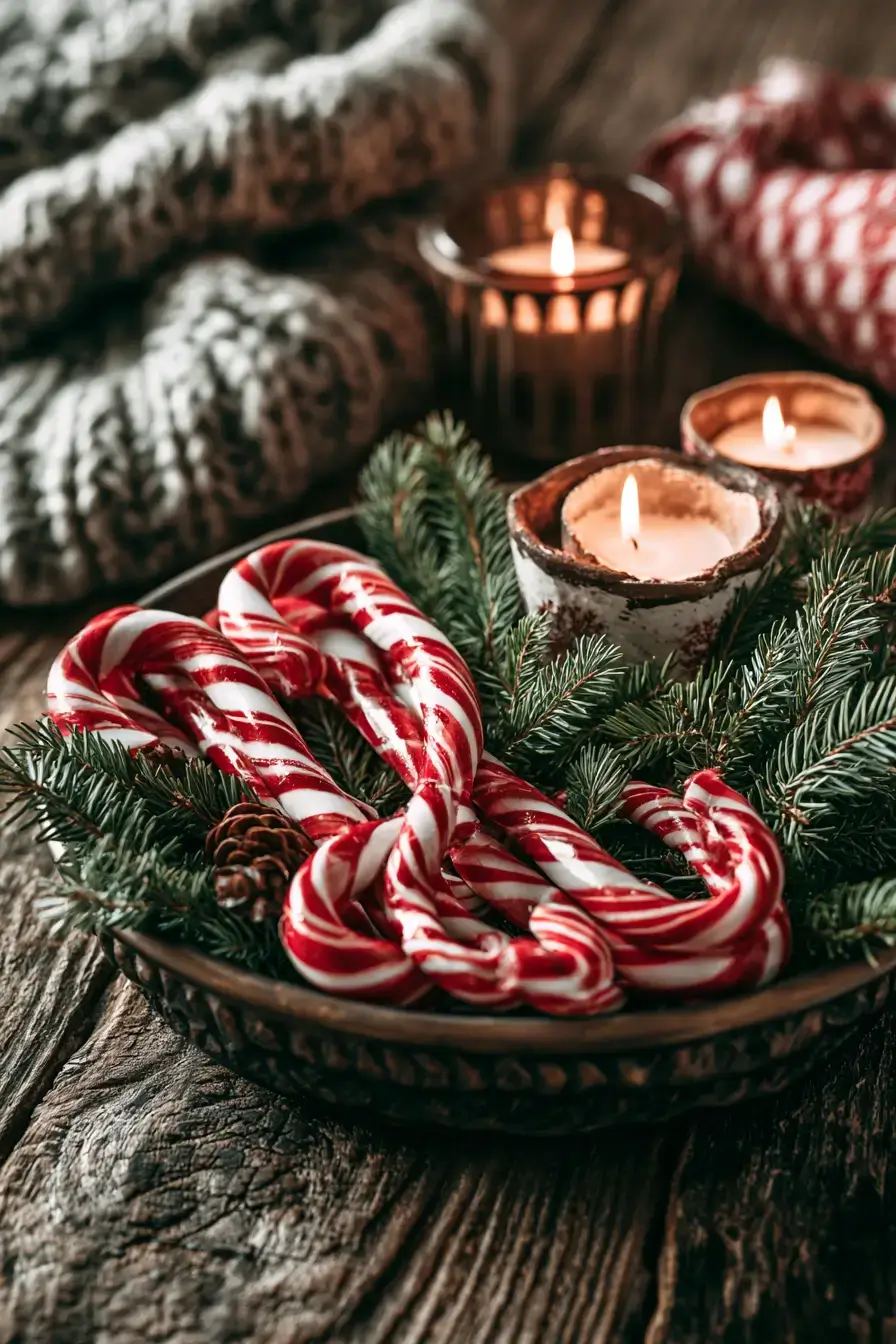 27 Candy Cane Centerpiece Ideas to Make Your Holiday Table Shine