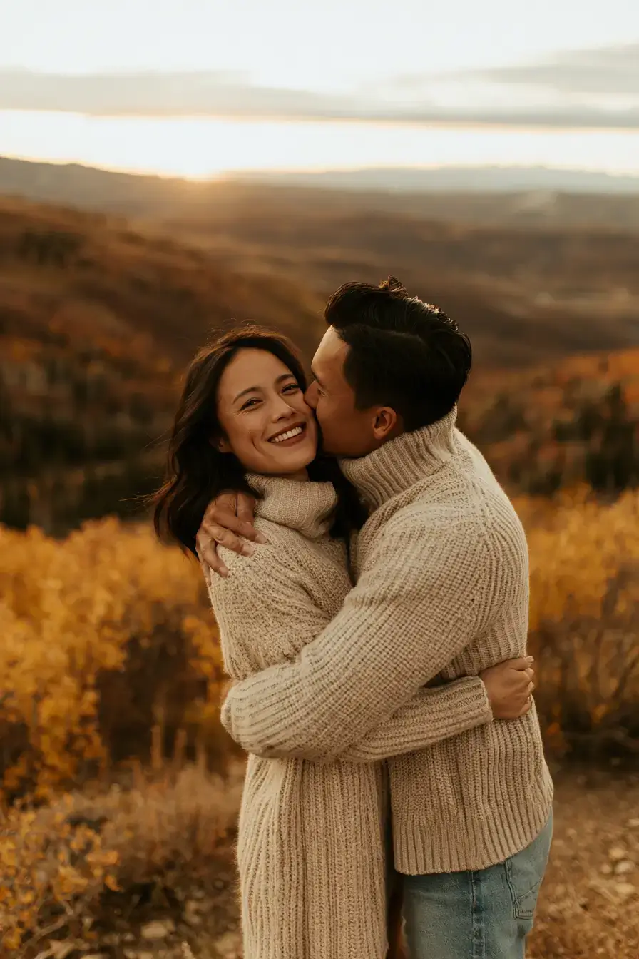 27 Fall Engagement Outfits That Feel Cozy and Romantic
