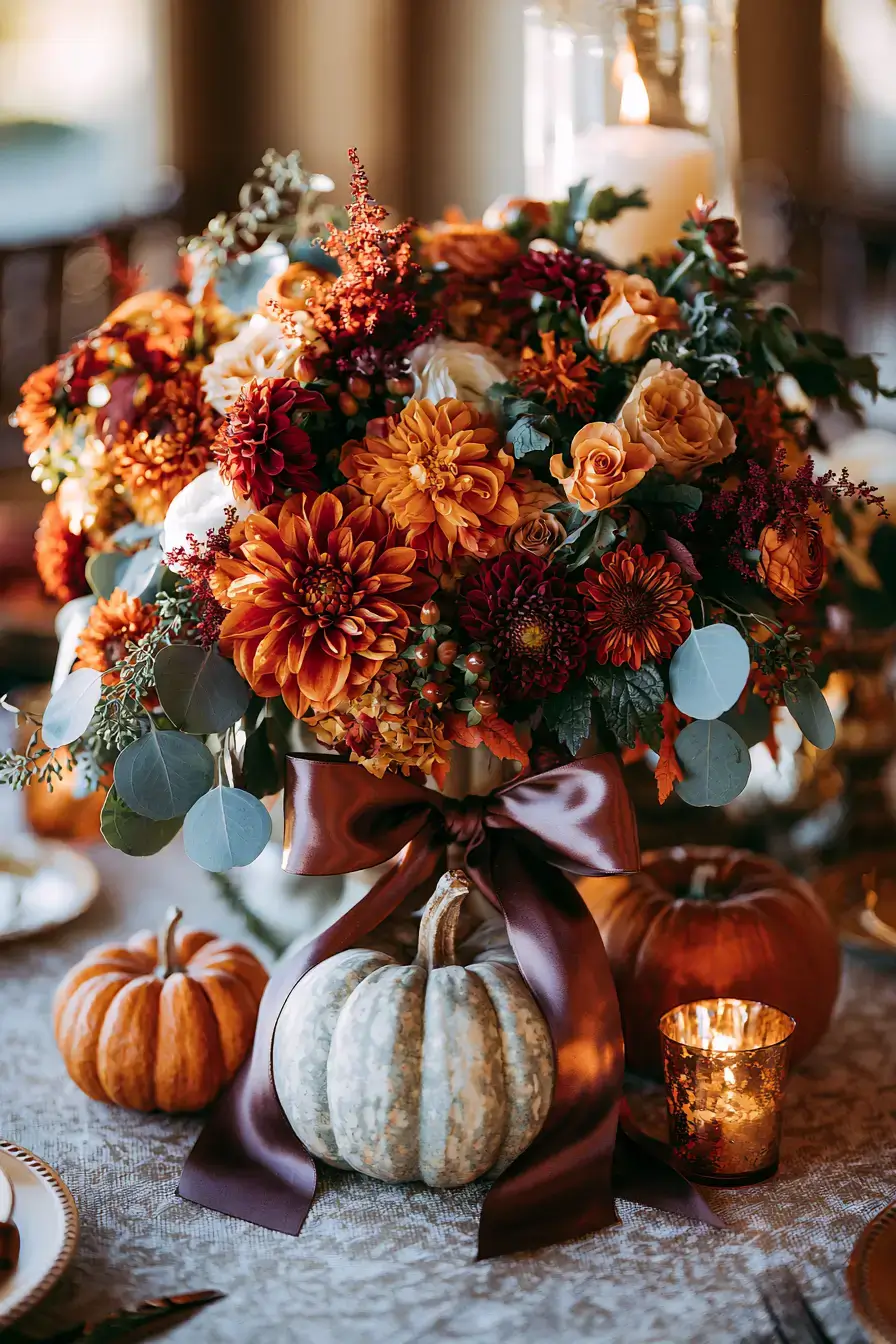27 Fall Wedding Centerpieces for a Cozy and Romantic Celebration