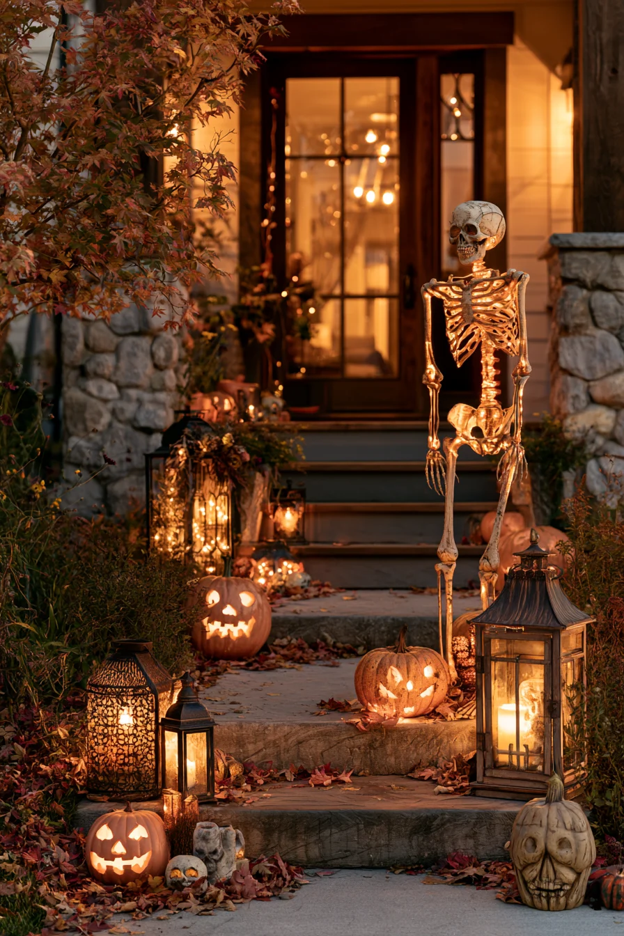 27 Spooky Outdoor Halloween Decorations Everyone Loves