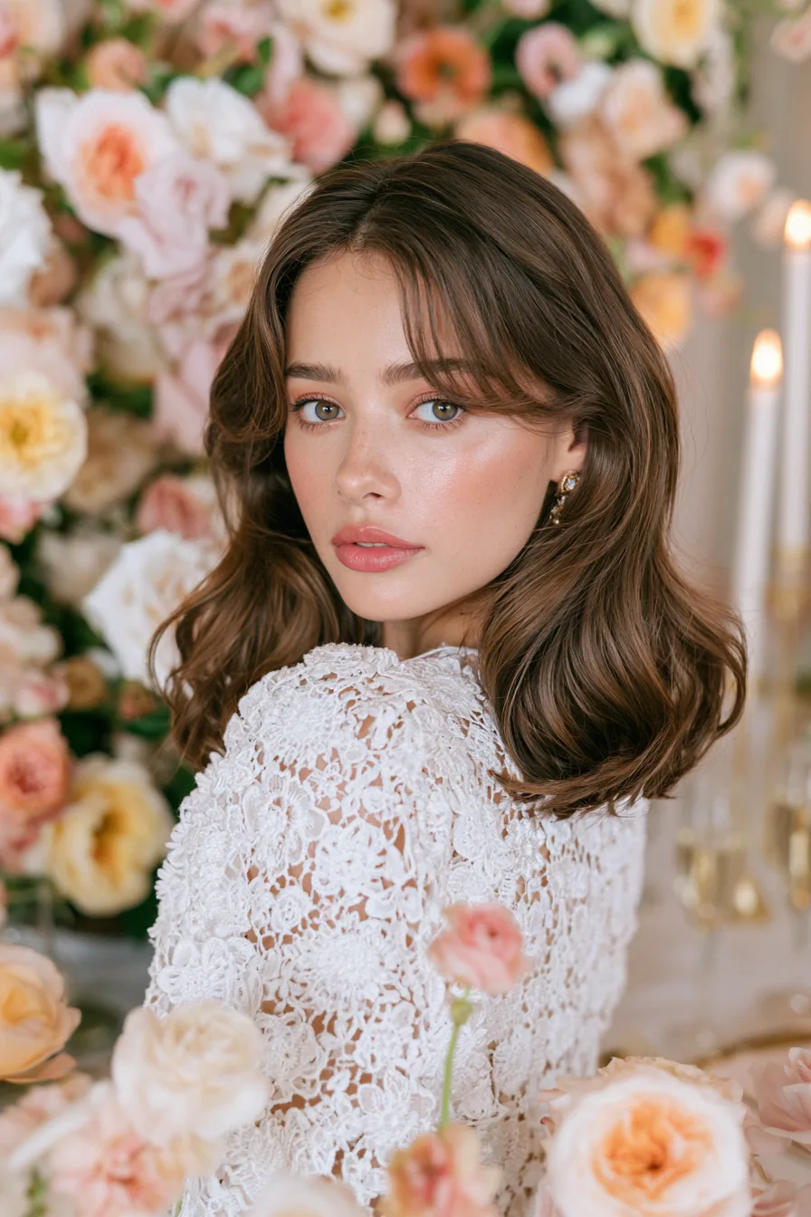 27 Medium Length Hair Styles Wedding Guest Ideas That Look Effortlessly Elegant