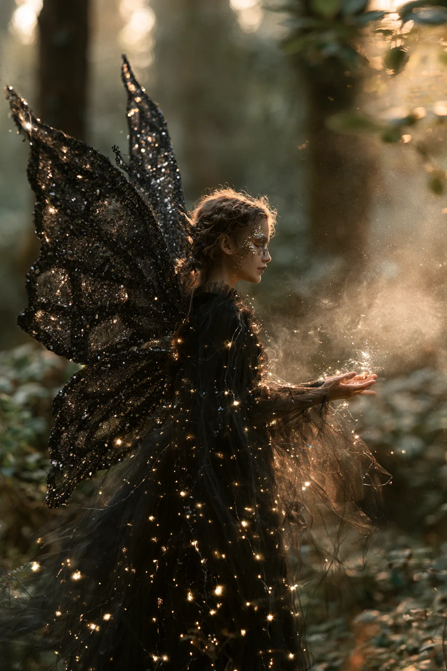 27 Black Halloween Costumes With Dark Elegance