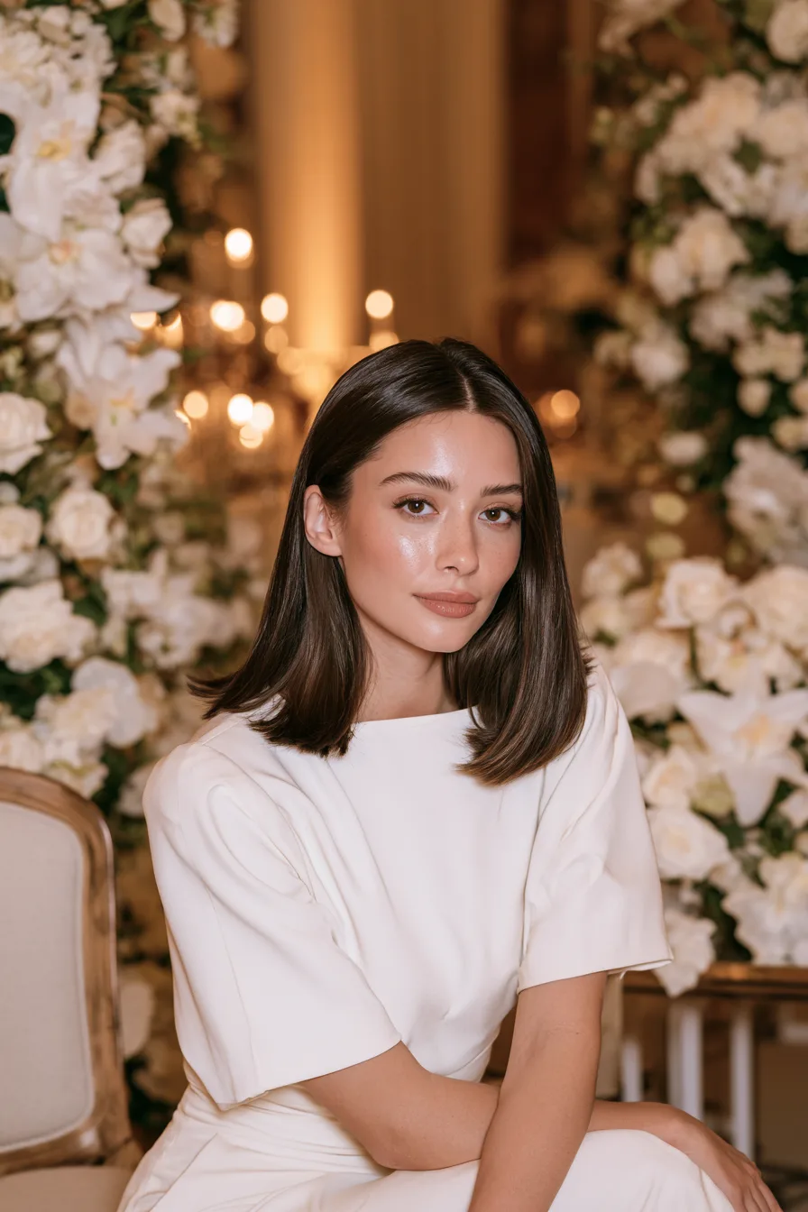 27 Medium Length Hair Styles Wedding Guest Ideas That Look Effortlessly Elegant