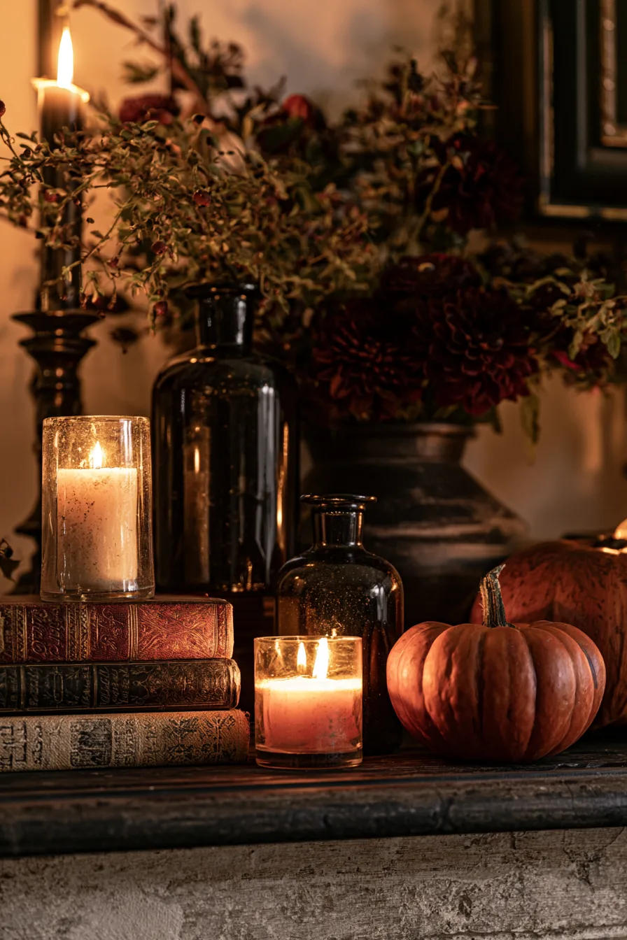 27 Halloween Mantle Decor Ideas For A Bewitching Home