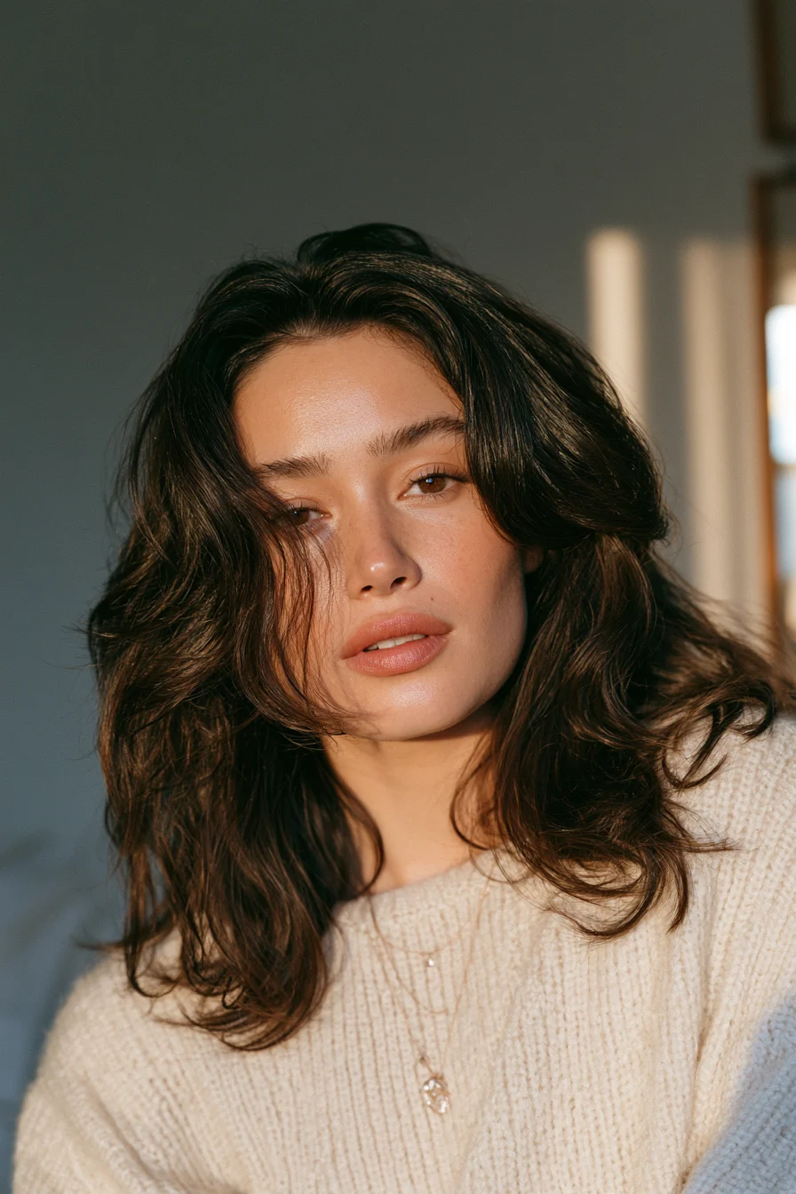 27 Cozy Hairstyles for Warm Feminine Style