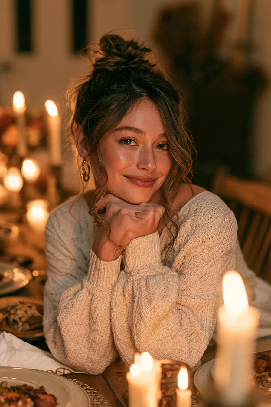 27 Effortless Thanksgiving Hairstyles You Will Adore