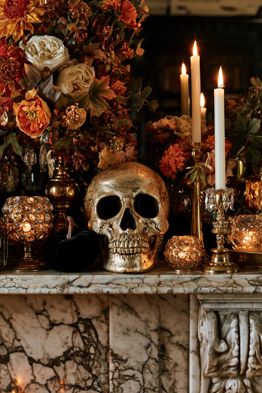27 Halloween Mantle Decor Ideas For A Bewitching Home