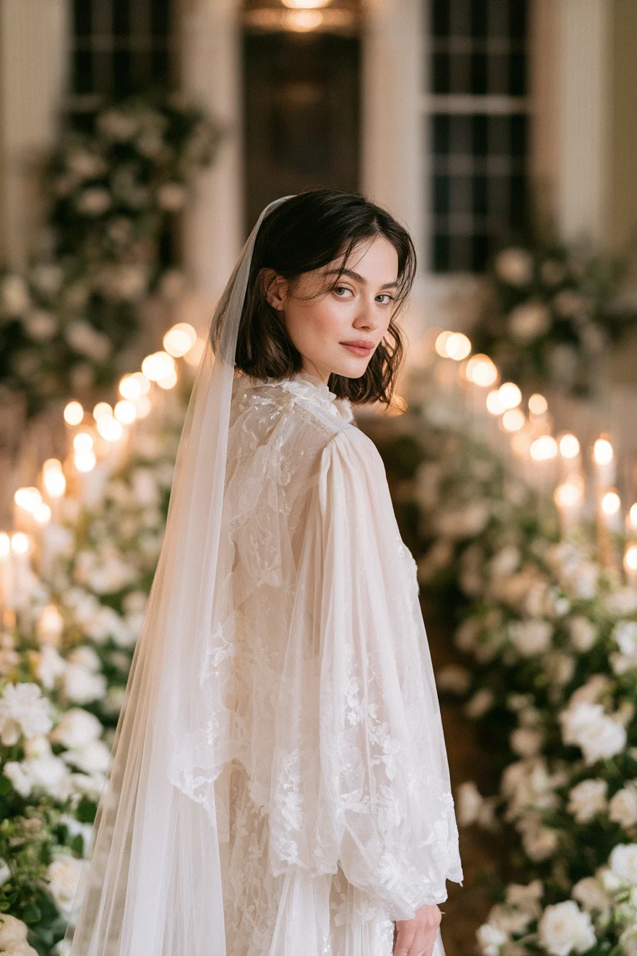 27 Gorgeous Wedding Hairstyles For Short Hair