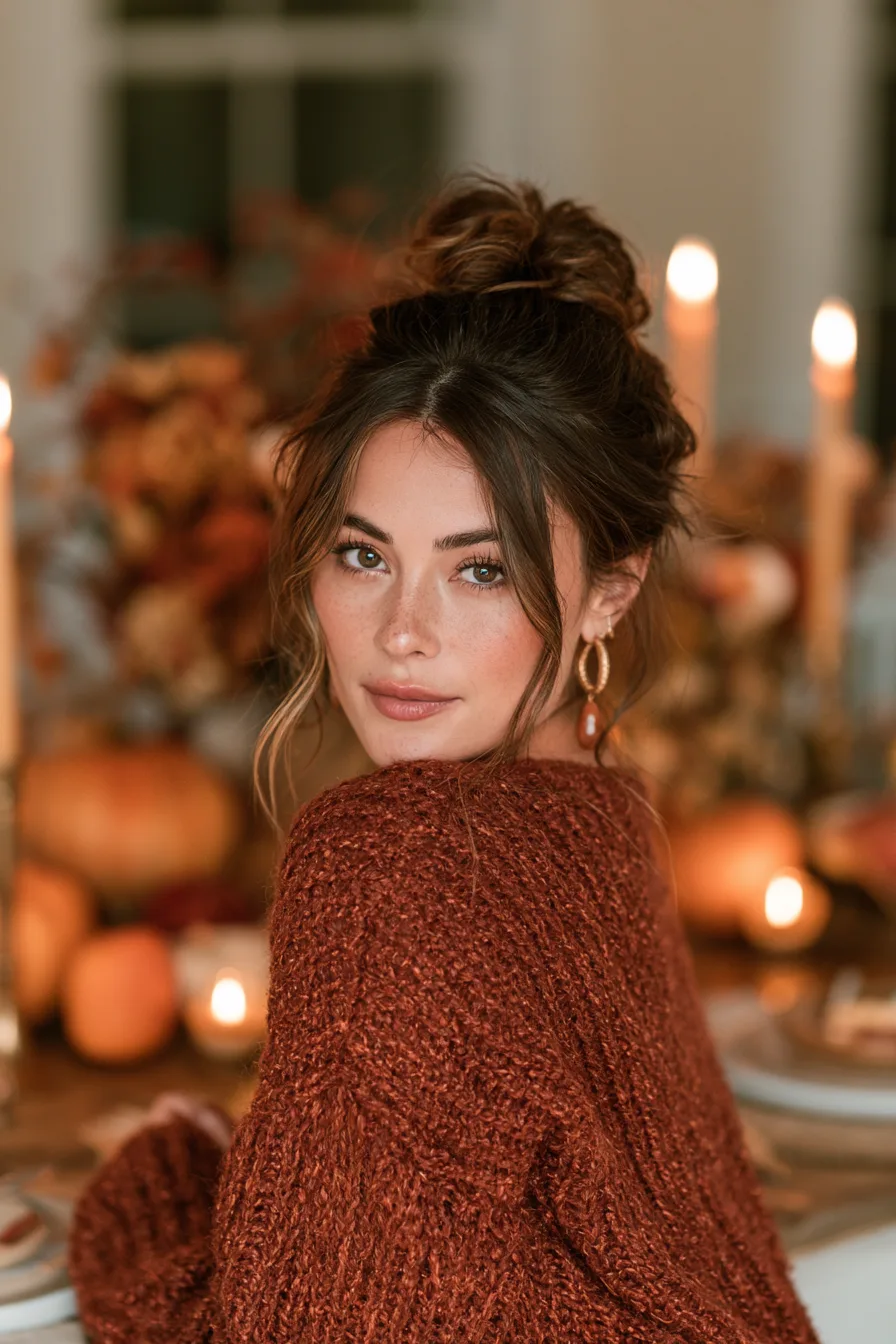 27 Stylish Thanksgiving Hairstyles for a Pretty Look