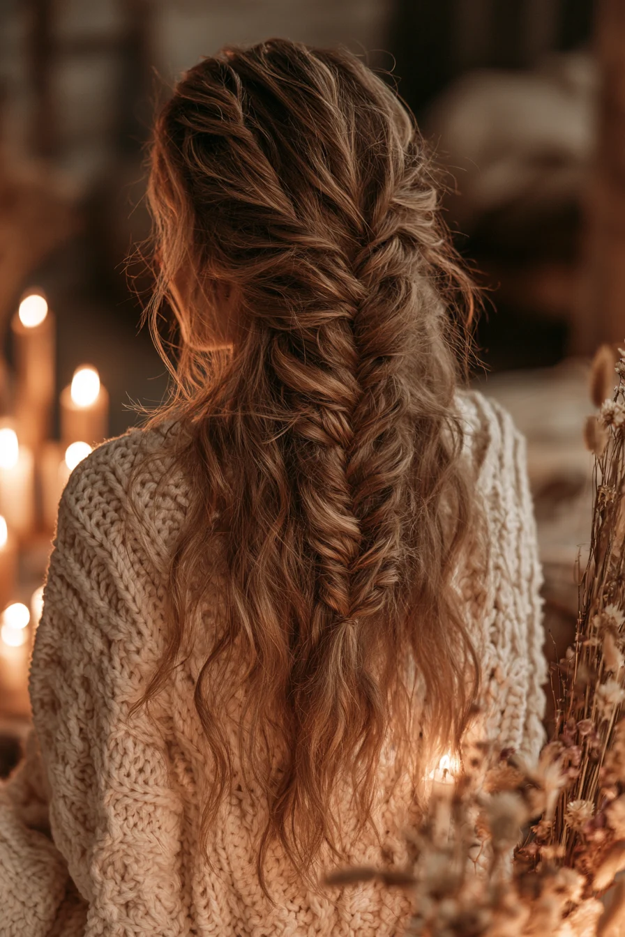 27 Cozy Hairstyles for Warm Feminine Style