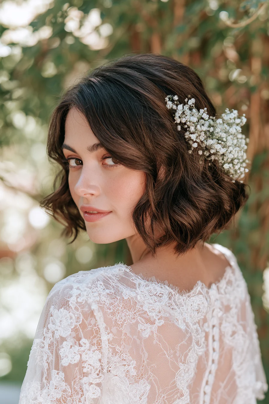 27 Gorgeous Wedding Hairstyles For Short Hair
