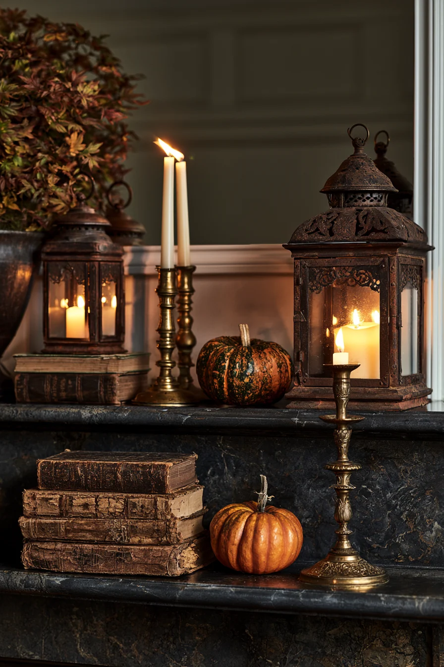 27 Halloween Mantle Decor Ideas For A Bewitching Home