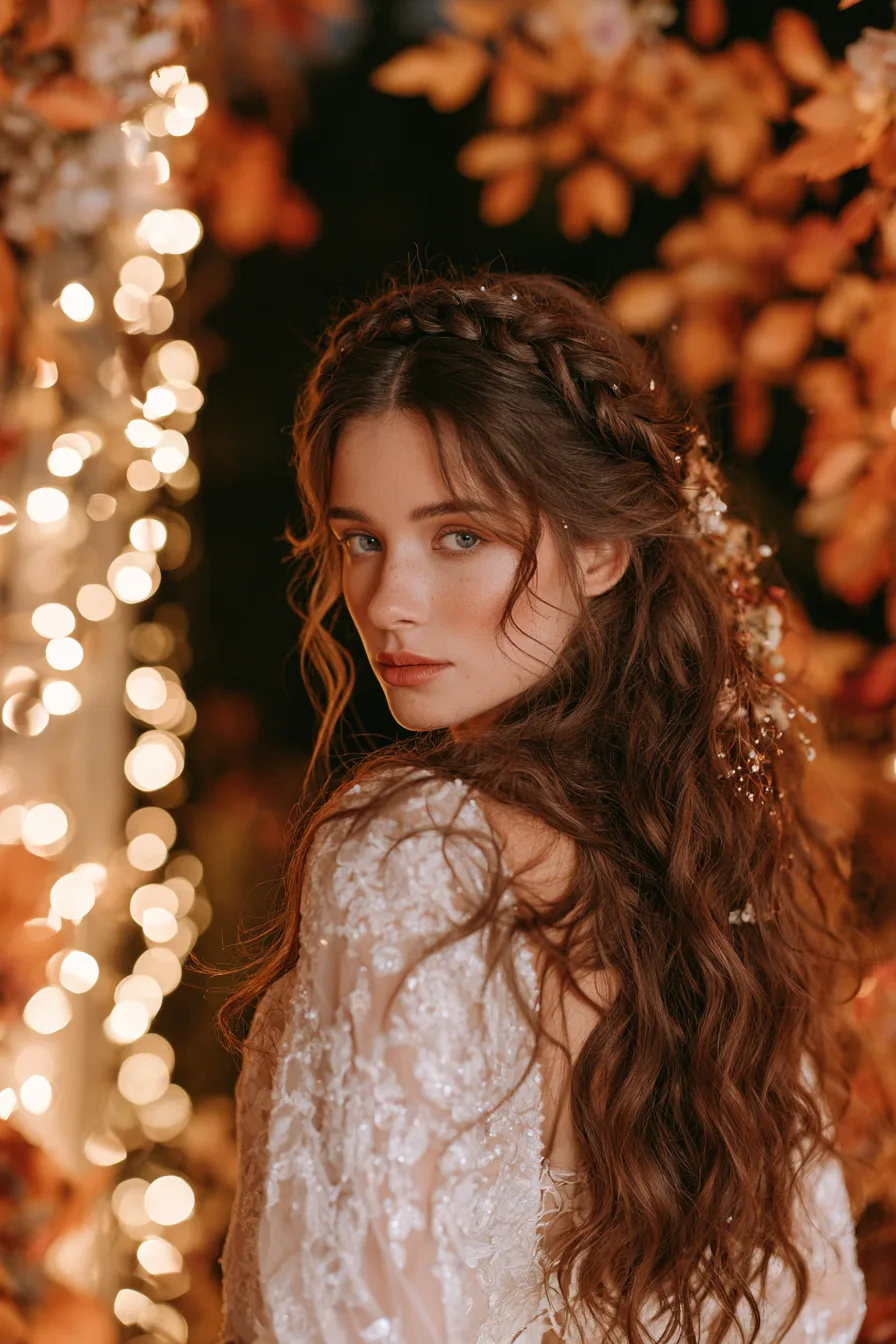 27 Beautiful Fall Wedding Hairstyles For Your Big Day
