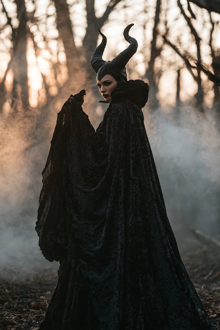27 Black Halloween Costumes With Dark Elegance