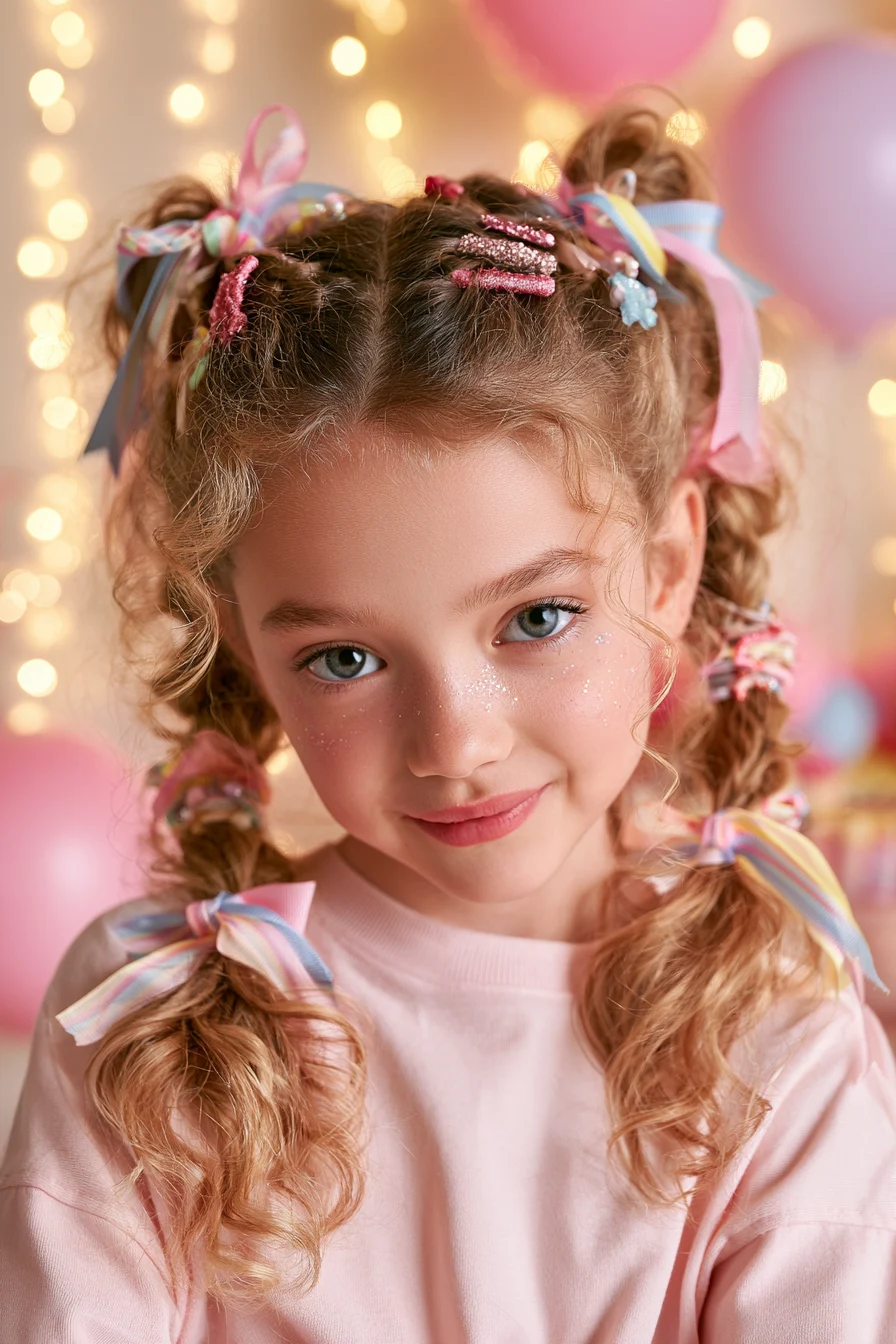 27 Pretty Birthday Hairstyles Kids Will Love
