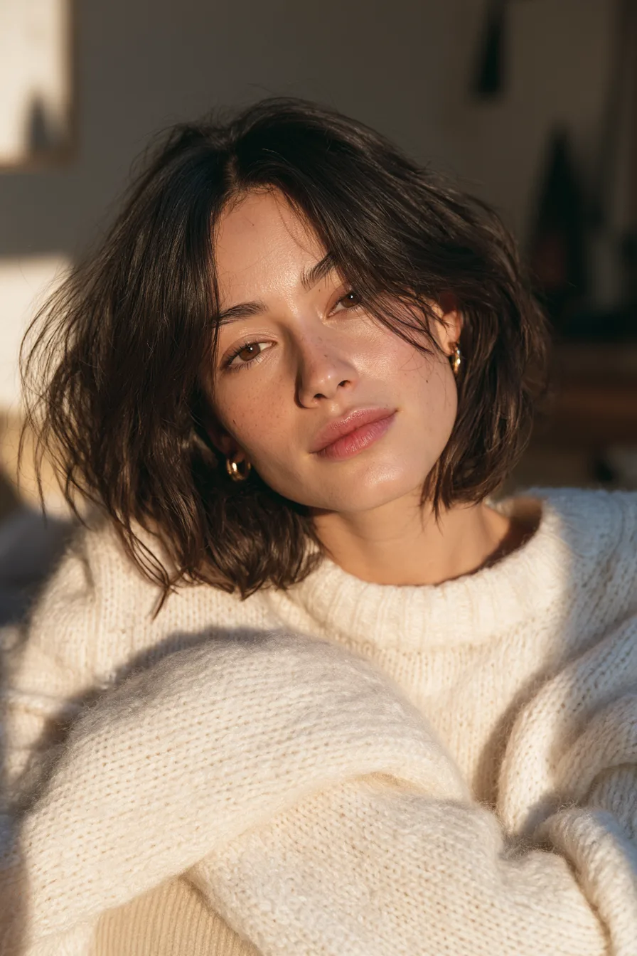 27 Cozy Hairstyles for Warm Feminine Style