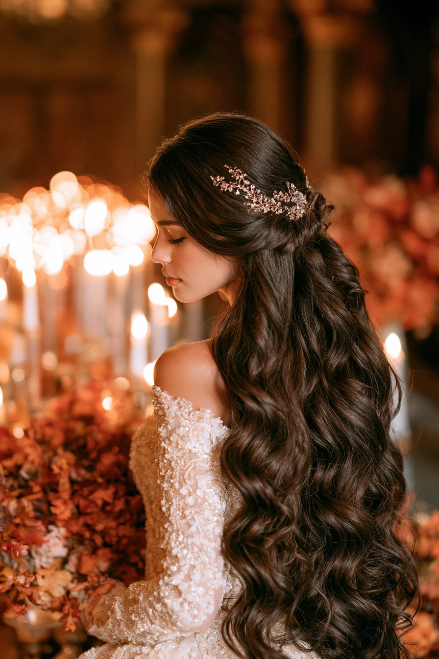 27 Beautiful Fall Wedding Hairstyles For Your Big Day