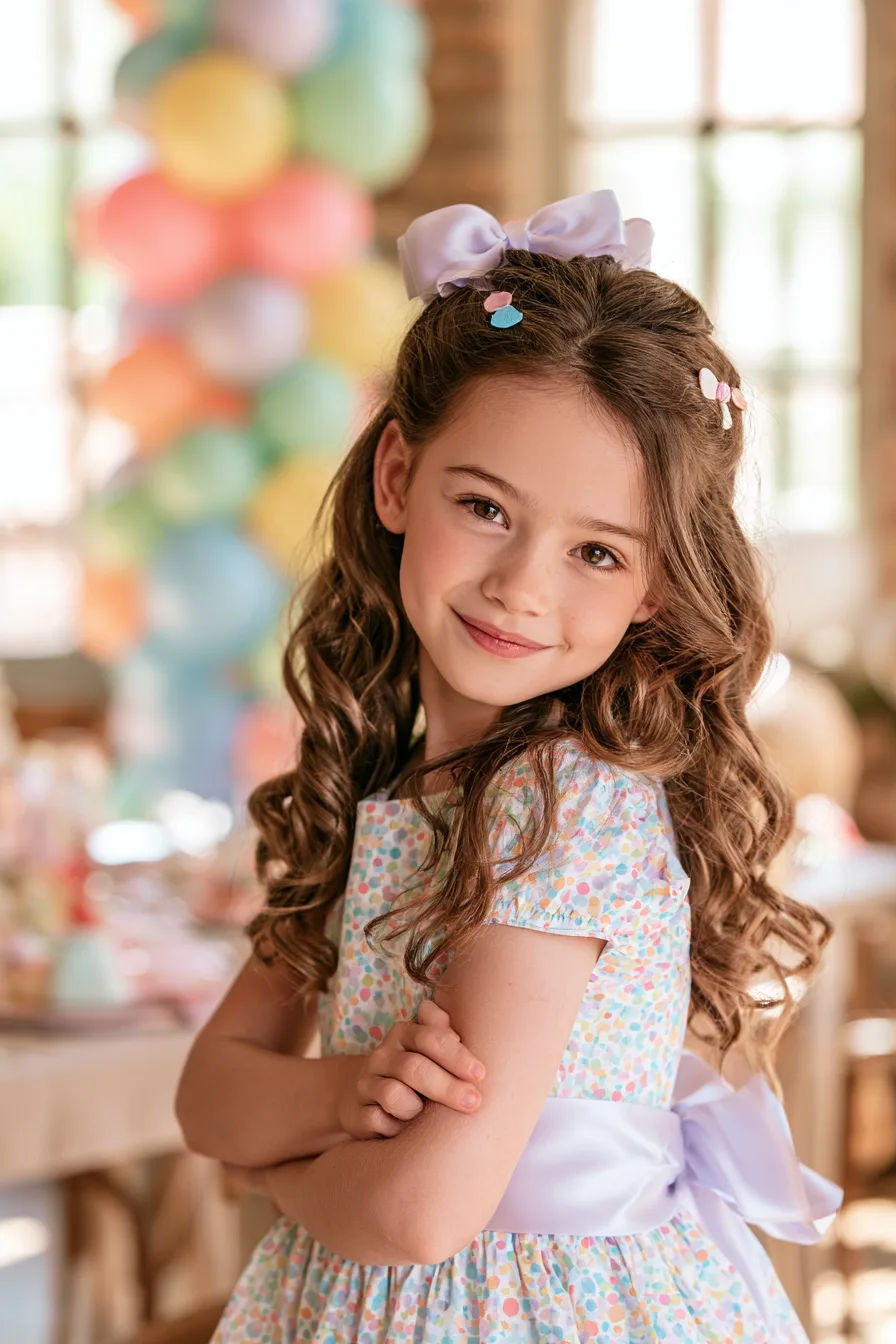27 Pretty Birthday Hairstyles Kids Will Love