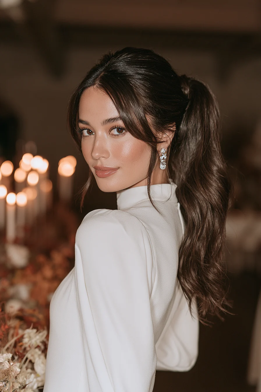 27 Beautiful Fall Wedding Hairstyles For Your Big Day