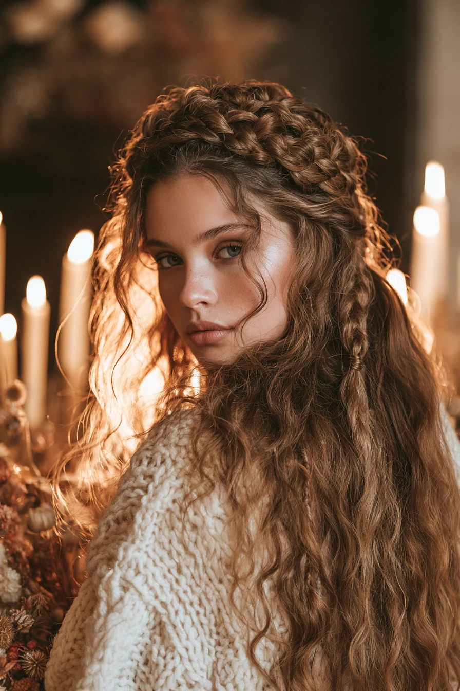 27 Cozy Hairstyles for Warm Feminine Style