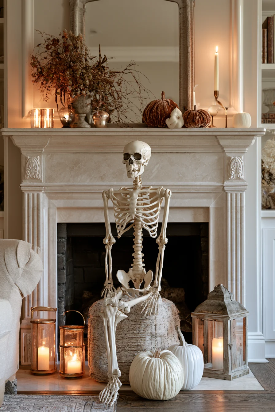 27 Halloween Mantle Decor Ideas For A Bewitching Home