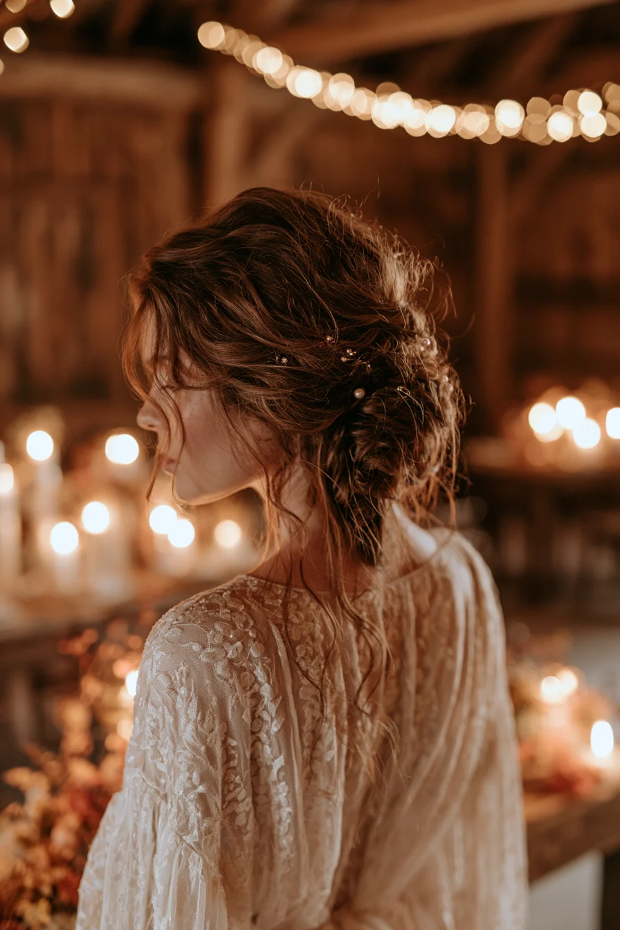 27 Beautiful Fall Wedding Hairstyles For Your Big Day