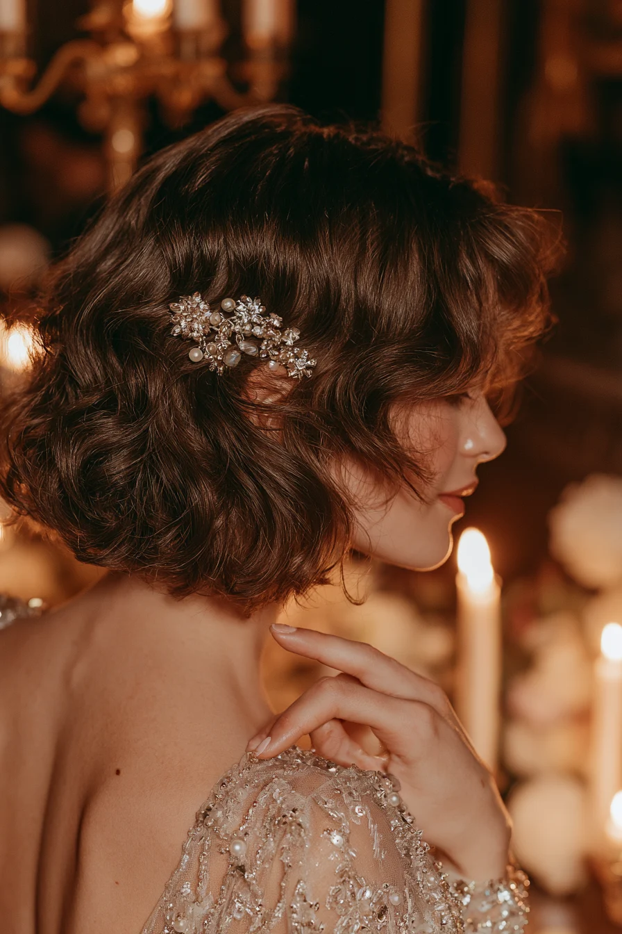27 Gorgeous Wedding Hairstyles For Short Hair