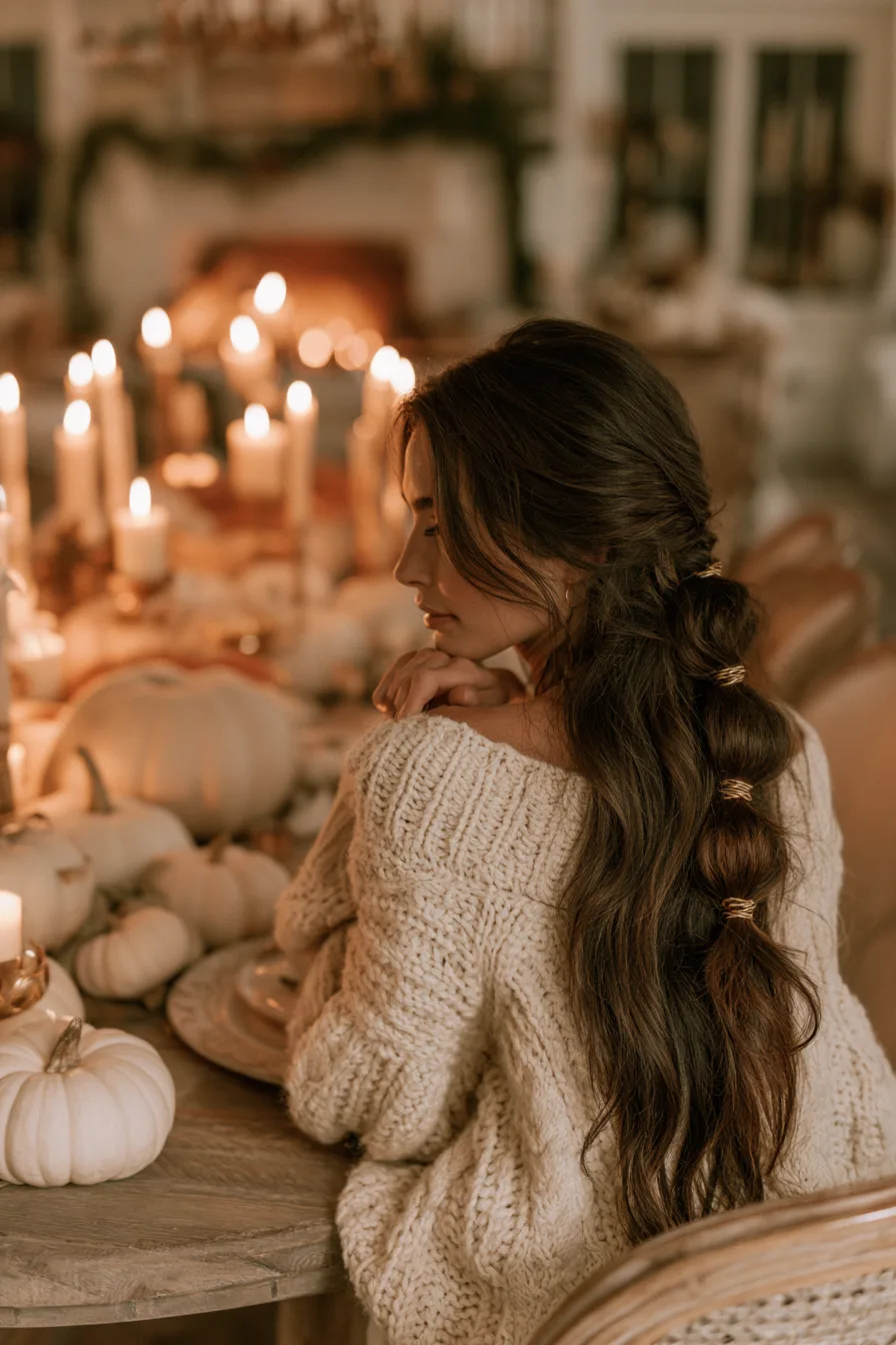 27 Effortless Thanksgiving Hairstyles You Will Adore
