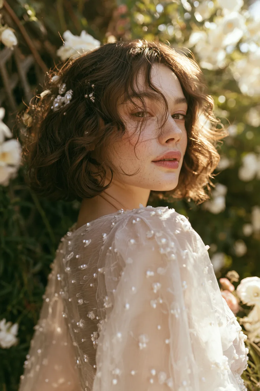 27 Gorgeous Wedding Hairstyles For Short Hair