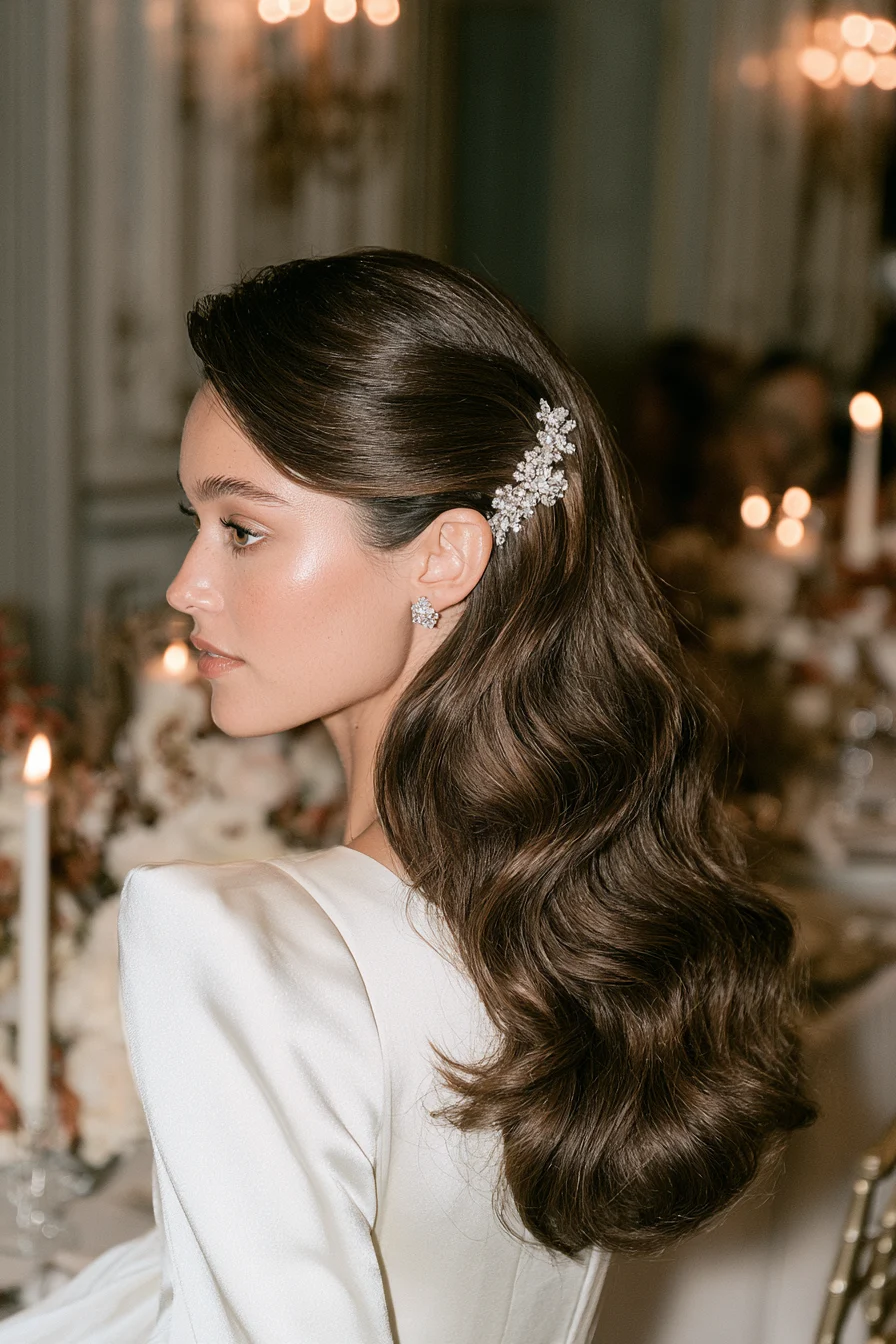 27 Beautiful Fall Wedding Hairstyles For Your Big Day
