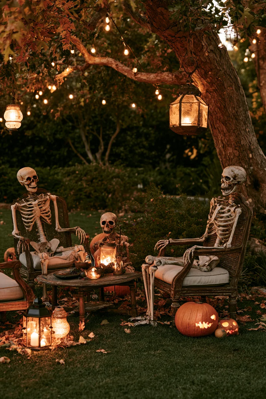 27 Spooky Outdoor Halloween Decorations Everyone Loves