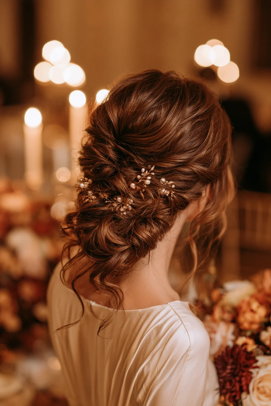 27 Beautiful Fall Wedding Hairstyles For Your Big Day
